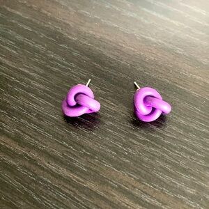 Earring clay twist